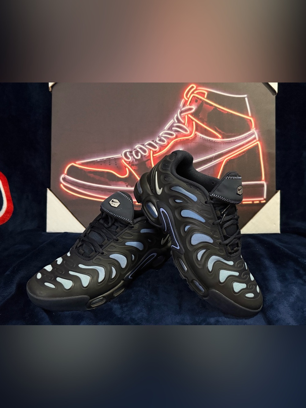 Nike Air Max Plus Drift Dark Obsidian Royal Pulse Womens 9.5 FV4081-001